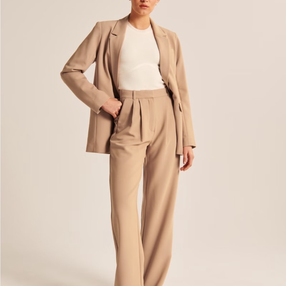 Abercrombie and Fitch NWT Sloane Tailored Pant Size 29 LONG in Brown